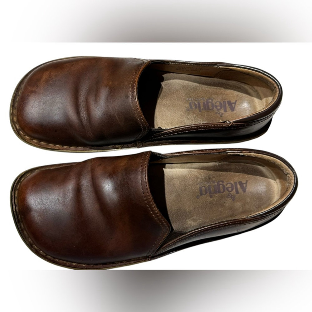 Algeria Debra Leather Comfort Shoes - Picture 6 of 7